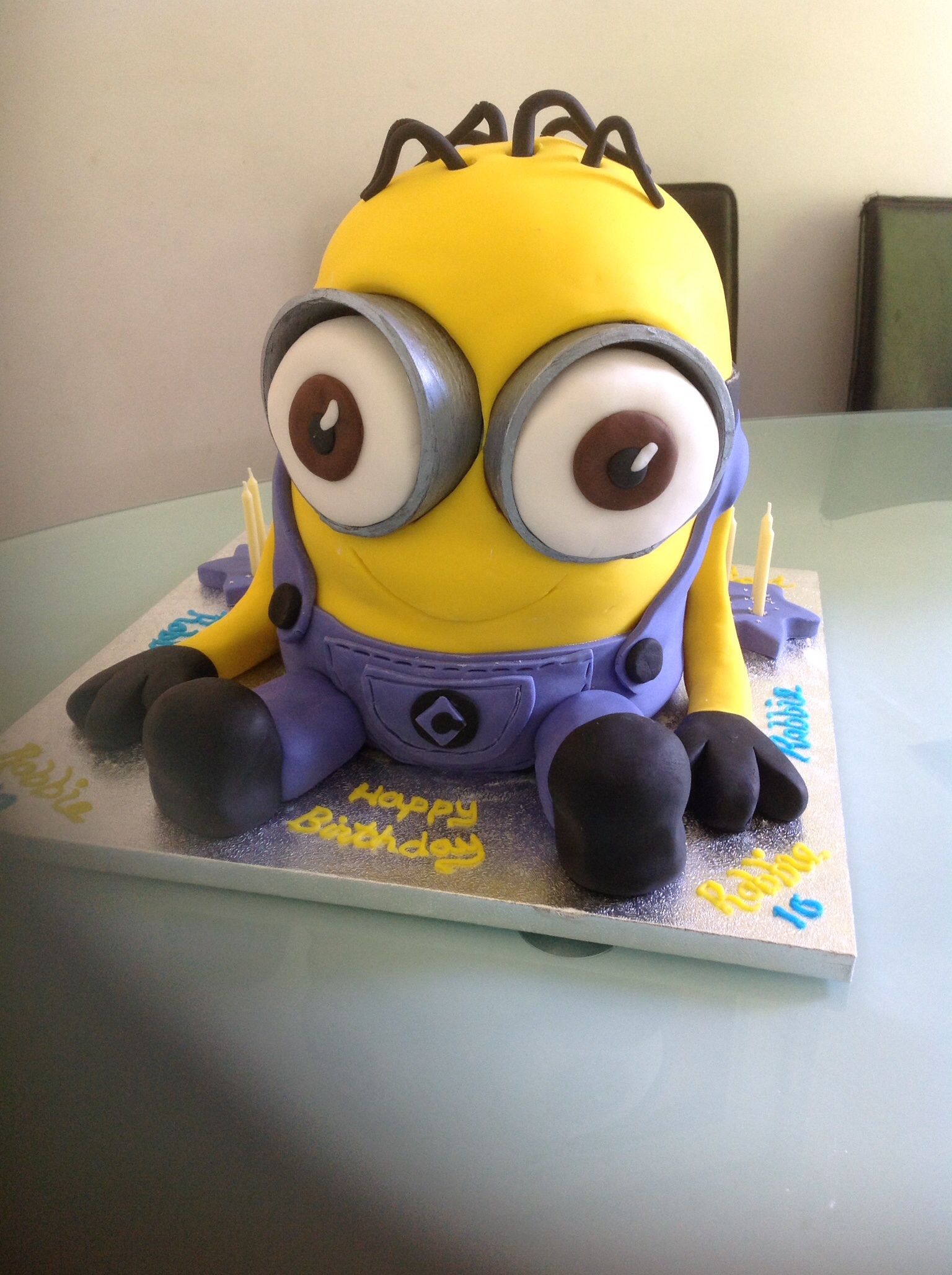 Minion Cake - The Great British Bake Off | The Great British Bake Off