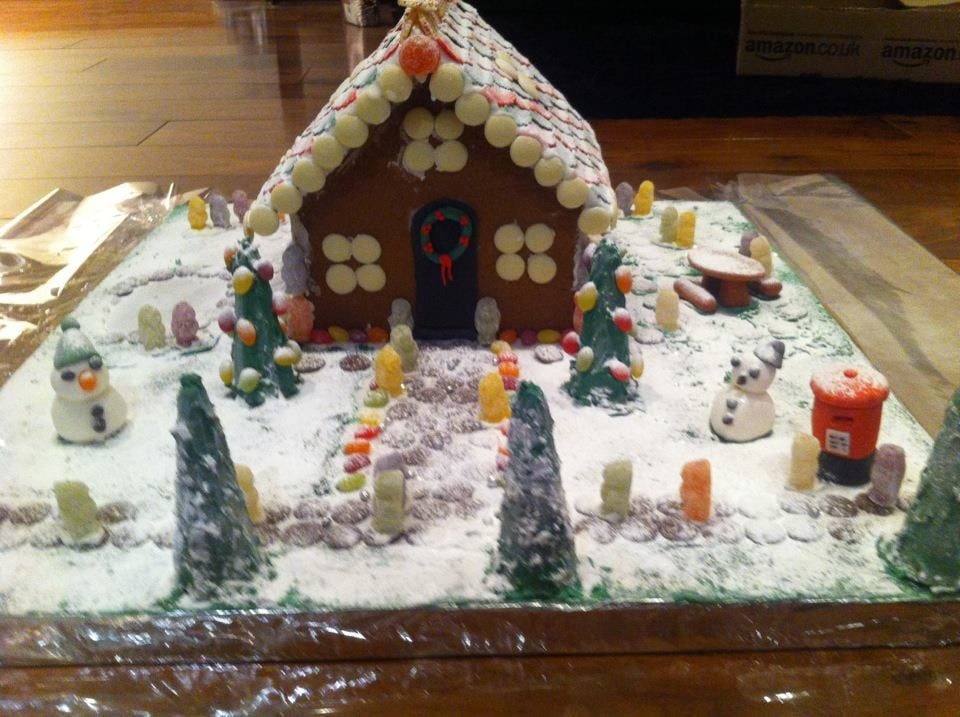 Gingerbread House Xmas 2012 The Great British Bake Off The Great