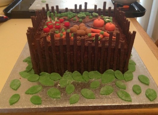 Allotment cake | The Great British Bake Off