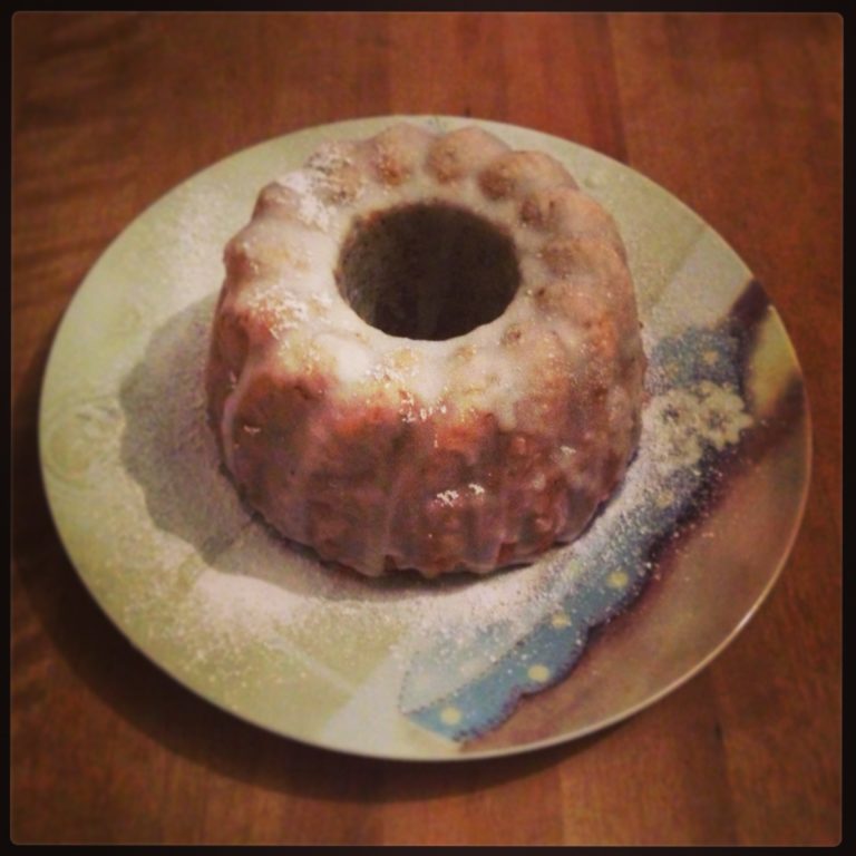 Lemon and poppy seed bundt cake The Great British Bake Off The