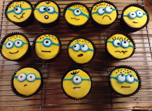 Minion cupcakes | The Great British Bake Off