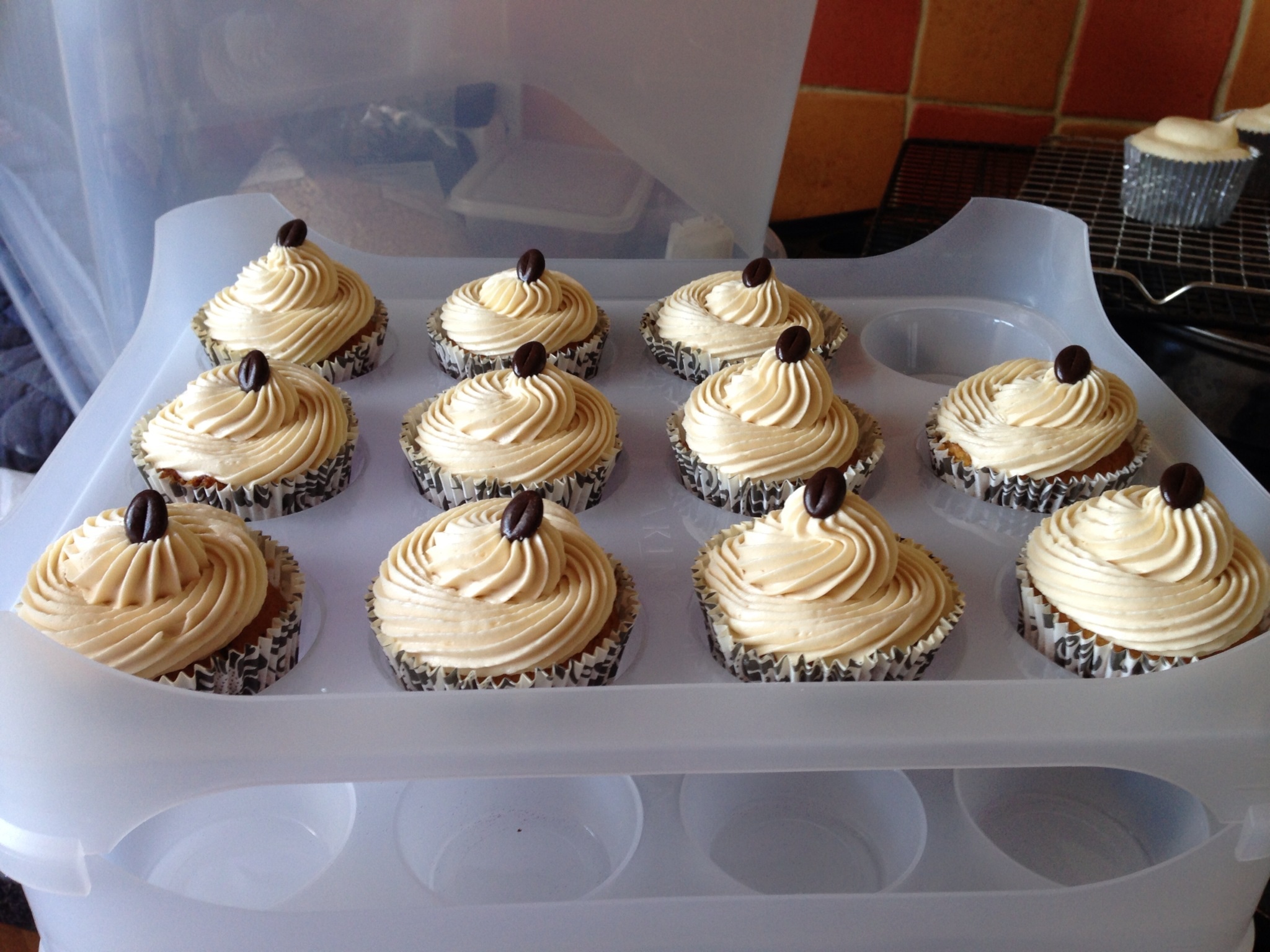 Expresso cupcakes The Great British Bake Off The Great British Bake Off