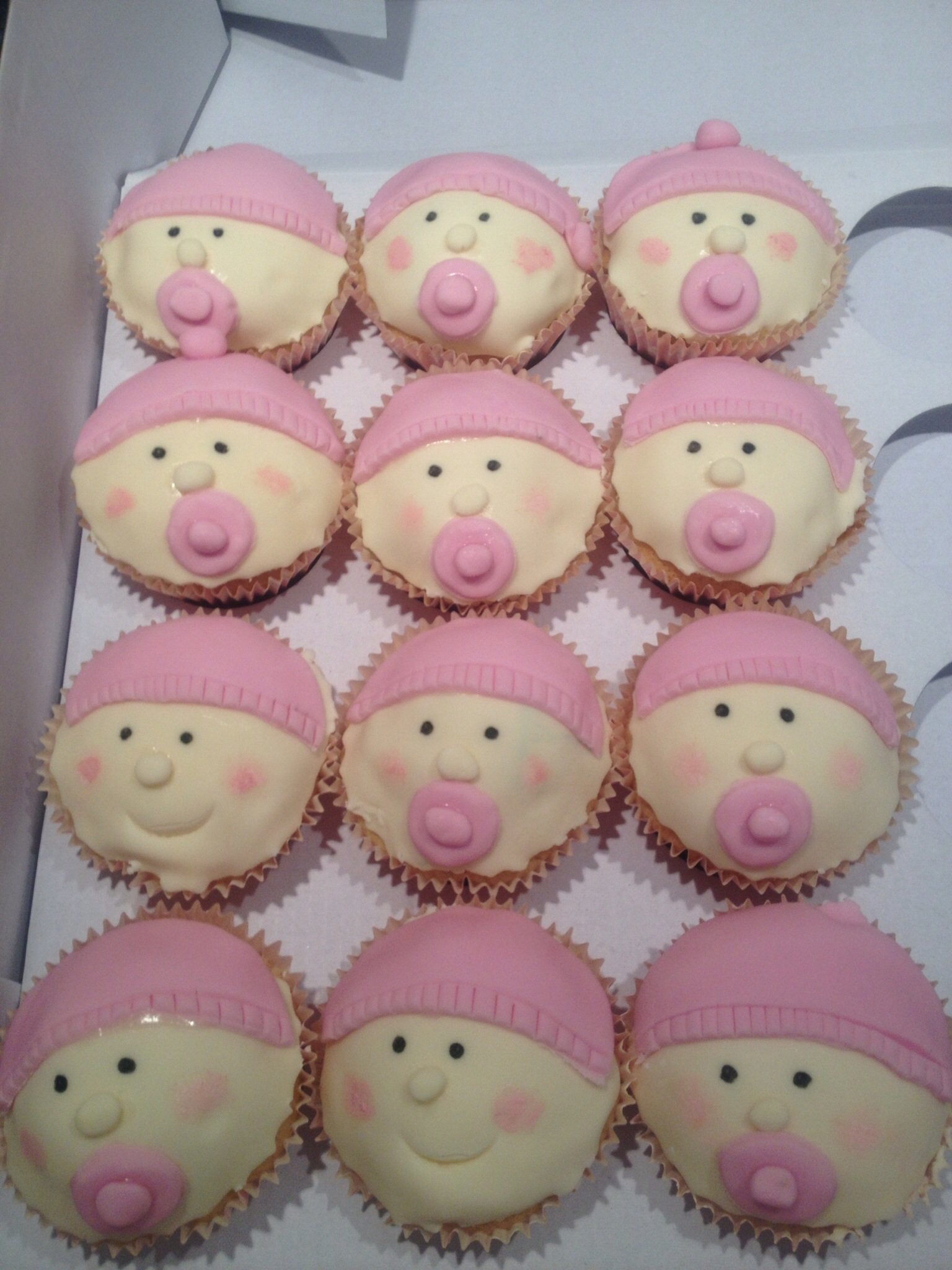 Baby Shower Cupcakes The Great British Bake Off The Great British