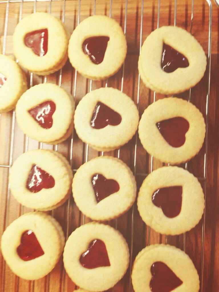 Linzer biscuits! The Great British Bake Off The Great British Bake Off